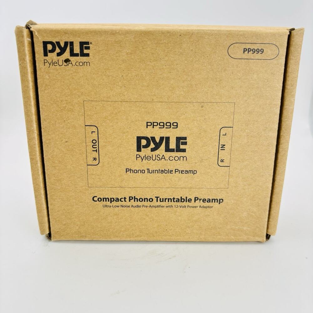 Pyle PRO Phono Turntable Pre-Amplifier Model PP999 New In Open Box. - Picture 14 of 14